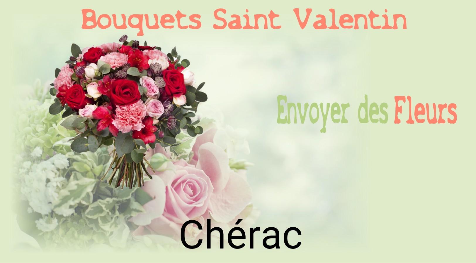 Roses de Saint-Valentin livrées à Chérac